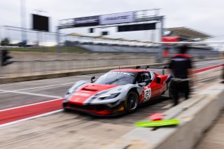 #21 Ferrari 296 GT3 of Manny Franco and Alessandro Balzan, Austin, COTA, Conquest Racing, GT World Challenge America, May 2023., Pro, SRO America, TX
 | Fabian Lagunas / SRO