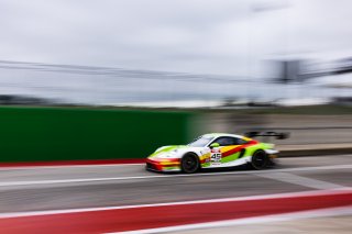 #45 Porsche 911 GT3-R 992 of Charlie Luck and Jan Heylen, Austin, COTA, GT World Challenge America, May 2023., Pro-Am, SRO America, TX, Wright Motorsports
 | Fabian Lagunas / SRO