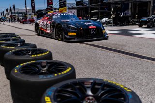 #91 Mercedes-AMG GT3 of Jeff Burton and Corey Lewis, Austin, COTA, DXDT Racing, GT World Challenge America, May 2023., Pro-Am, SRO America, TX
 | Fabian Lagunas / SRO
