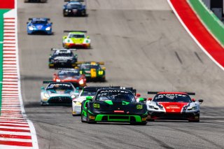 #28 PorscheGT3 R 992 of Eric Filgueiras and Steven McAllen, Austin, COTA, GT World Challenge America, May 2023., Pro, RS1, SRO America, TX
 | Fabian Lagunas / SRO