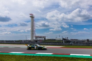 #120 Porsche 911 GT3-R (991.ii) of Adam Adelson and Elliott Skeer, Austin, COTA, GT World Challenge America, May 2023., Pro-Am, SRO America, TX, Wright Motorsports
 | Fabian Lagunas / SRO