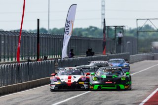 #28 PorscheGT3 R 992 of Eric Filgueiras and Steven McAllen, #53 Porsche GT3 992 of Trenton Estep and Seth Lucas, Austin, COTA, GT World Challenge America, MDK Motorsports, May 2023., Pro, RS1, SRO America, TX, and
 | Fabian Lagunas / SRO