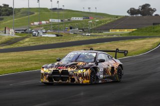 #28 BMW M4 GT3 of Van Chocksey and Bill Auberlen, ST Racing, GT World Challenge America, Pro, SRO America, FANATEC GT World Challenge America Powered by AWS, Sonoma Raceway, Sonoma, CA, April 2024.
 | Fabian Lagunas / SRO