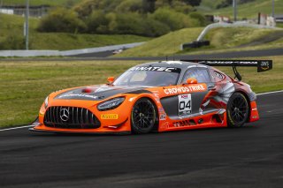 #04 Mercedes-AMG GT3 of George Kurtz and Colin Braun, Crowdstrike by Riley Motorsports, GT World Challenge America, Pro-Am, FANATEC GT World Challenge America Powered by AWS, SRO America, Sonoma Raceway, Sonoma, CA, April 2024.
 | Fabian Lagunas / SRO