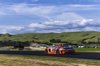 #04 Mercedes-AMG GT3 of George Kurtz and Colin Braun, Crowdstrike by Riley Motorsports, GT World Challenge America, Pro-Am, FANATEC GT World Challenge America Powered by AWS, SRO America, Sonoma Raceway, Sonoma, CA, April 2024.
 | Fabian Lagunas / SRO