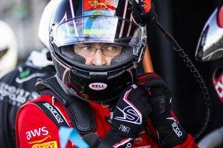 #50 Mercedes-AMG GT3 of Ross Chouest and Aaron Povoledo, Chouest Povoledo Racing, GT World Challenge America, Pro-Am, FANATEC GT World Challenge America Powered by AWS, Sonoma Raceway, Sonoma, CA, April 2024.
 | Fabian Lagunas / SRO