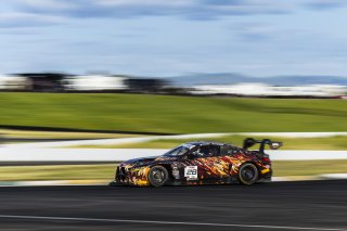 #28 BMW M4 GT3 of Van Chocksey and Bill Auberlen, ST Racing, GT World Challenge America, Pro, SRO America, FANATEC GT World Challenge America Powered by AWS, Sonoma Raceway, Sonoma, CA, April 2024.
 | Fabian Lagunas / SRO