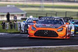 #04 Mercedes-AMG GT3 of George Kurtz and Colin Braun, Crowdstrike by Riley Motorsports, GT World Challenge America, Pro-Am, FANATEC GT World Challenge America Powered by AWS, SRO America, Sonoma Raceway, Sonoma, CA, April 2024.
 | Fabian Lagunas / SRO