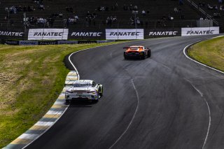 #32 Porsche 911 GT3-R of Kyle Washington and Tom Sargent, GMG Racing, GT World Challenge America, Pro-Am, FANATEC GT World Challenge America Powered by AWS, Sonoma Raceway, Sonoma, CA, April 2024.
 | Fabian Lagunas / SRO