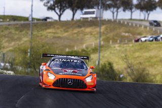 #04 Mercedes-AMG GT3 of George Kurtz and Colin Braun, Crowdstrike by Riley Motorsports, GT World Challenge America, Pro-Am, FANATEC GT World Challenge America Powered by AWS, SRO America, Sonoma Raceway, Sonoma, CA, April 2024.
 | Fabian Lagunas / SRO