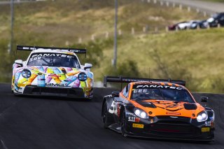 #32 Porsche 911 GT3-R of Kyle Washington and Tom Sargent, GMG Racing, GT World Challenge America, Pro-Am, FANATEC GT World Challenge America Powered by AWS, Sonoma Raceway, Sonoma, CA, April 2024.
 | Fabian Lagunas / SRO