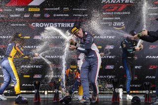 #04 Mercedes-AMG GT3 of George Kurtz and Colin Braun, Crowdstrike by Riley Motorsports, GT World Challenge America, Pro-Am, FANATEC GT World Challenge America Powered by AWS, SRO America, Sonoma Raceway, Sonoma, CA, April 2024.g
 | Fabian Lagunas / SRO