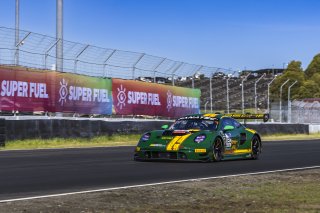 #120 Porsche 911 GT3-R of Adam Adelson and Elliott Skeer, Wright Motorsports, GT World Challenge America, Pro, FANATEC GT World Challenge America Powered by AWS, SRO America, Sonoma Raceway, Sonoma, CA, April 2024.
 | Fabian Lagunas / SRO