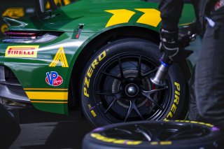 #120 Porsche 911 GT3-R of Adam Adelson and Elliott Skeer, Wright Motorsports, GT World Challenge America, Pro, FANATEC GT World Challenge America Powered by AWS, SRO America, Sonoma Raceway, Sonoma, CA, April 2024.
 | Fabian Lagunas / SRO