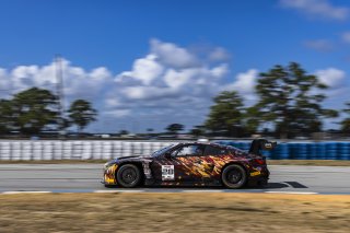 #28 BMW M4 GT3 of Varun Chocksey and Bill Auberlen, ST Racing, GT World Challenge America, Pro, SRO America, FANATEC GT World Challenge America Powered by AWS, Sebring International Raceway, Sebring, FL May 3 - 5 2024.
 | Fabian Lagunas / SRO