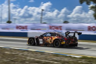 #28 BMW M4 GT3 of Varun Chocksey and Bill Auberlen, ST Racing, GT World Challenge America, Pro, SRO America, FANATEC GT World Challenge America Powered by AWS, Sebring International Raceway, Sebring, FL May 3 - 5 2024.
 | Fabian Lagunas / SRO