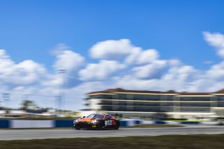 #8 Aston Martin Vantage AMR GT3 2024 of Elias Sabo and Andy Lee, Flying Lizard Motorsports, GT World Challenge America, Pro-Am, FANATEC GT World Challenge America Powered by AWS, SRO America, Sebring International Raceway, Sebring, FL May 3 - 5 2024.
 | Fabian Lagunas / SRO