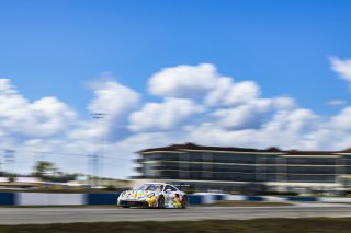 #32 Porsche 911 GT3-R of Kyle Washington and Tom Sargent, GMG Racing, GT World Challenge America, Pro-Am, FANATEC GT World Challenge America Powered by AWS, Sebring International Raceway, Sebring, FL May 3 - 5 2024.
 | Fabian Lagunas / SRO