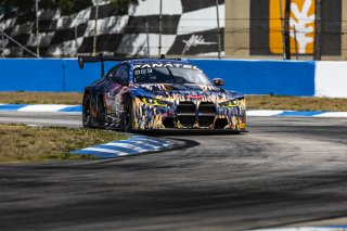 #38 BMW M4 GT3 of Samantha Tan and Neil Verhagen, ST Racing, GT World Challenge America, Pro-Am, SRO America, FANATEC GT World Challenge America Powered by AWS, Sebring International Raceway, Sebring, FL May 3 - 5 2024.
 | Fabian Lagunas / SRO