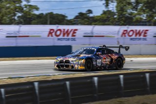 #38 BMW M4 GT3 of Samantha Tan and Neil Verhagen, ST Racing, GT World Challenge America, Pro-Am, SRO America, FANATEC GT World Challenge America Powered by AWS, Sebring International Raceway, Sebring, FL May 3 - 5 2024.
 | Fabian Lagunas / SRO