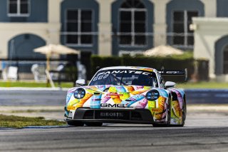 #32 Porsche 911 GT3-R of Kyle Washington and Tom Sargent, GMG Racing, GT World Challenge America, Pro-Am, FANATEC GT World Challenge America Powered by AWS, Sebring International Raceway, Sebring, FL May 3 - 5 2024.
 | Fabian Lagunas / SRO