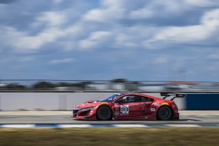 #93 Acura NSX GT3 EVO22 of Luca Mars and Zach Veach, Racers Edge Motorsports, GT World Challenge America, Pro, FANATEC GT World Challenge America Powered by AWS, SRO America, Sebring International Raceway, Sebring, FL May 3 - 5 2024.
 | Fabian Lagunas / SRO