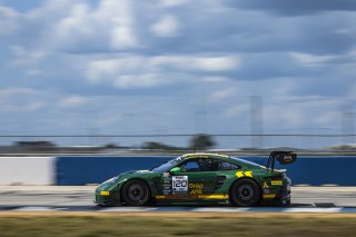 #120 Porsche 911 GT3-R of Adam Adelson and Elliott Skeer, Wright Motorsports, GT World Challenge America, Pro, FANATEC GT World Challenge America Powered by AWS, SRO America, Sebring International Raceway, Sebring, FL May 3 - 5 2024.
 | Fabian Lagunas / SRO