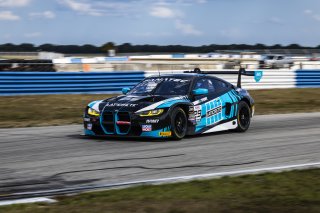 #29 BMW M4 GT3 of Justin Rothberg and Robby Foley, Turner Motorsport, GT World Challenge America, Pro-Am, FANATEC GT World Challenge America Powered by AWS, Sebring International Raceway, Sebring, FL May 3 - 5 2024.
 | Fabian Lagunas / SRO
