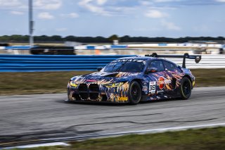 #38 BMW M4 GT3 of Samantha Tan and Neil Verhagen, ST Racing, GT World Challenge America, Pro-Am, SRO America, FANATEC GT World Challenge America Powered by AWS, Sebring International Raceway, Sebring, FL May 3 - 5 2024.
 | Fabian Lagunas / SRO
