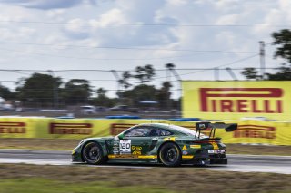 #120 Porsche 911 GT3-R of Adam Adelson and Elliott Skeer, Wright Motorsports, GT World Challenge America, Pro, FANATEC GT World Challenge America Powered by AWS, SRO America, Sebring International Raceway, Sebring, FL May 3 - 5 2024.
 | Fabian Lagunas / SRO