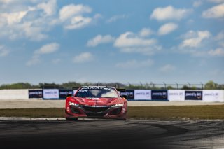 #93 Acura NSX GT3 EVO22 of Luca Mars and Zach Veach, Racers Edge Motorsports, GT World Challenge America, Pro, FANATEC GT World Challenge America Powered by AWS, SRO America, Sebring International Raceway, Sebring, FL May 3 - 5 2024.
 | Fabian Lagunas / SRO
