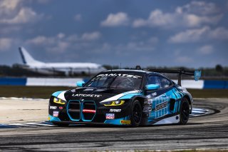 #29 BMW M4 GT3 of Justin Rothberg and Robby Foley, Turner Motorsport, GT World Challenge America, Pro-Am, FANATEC GT World Challenge America Powered by AWS, Sebring International Raceway, Sebring, FL May 3 - 5 2024.
 | Fabian Lagunas / SRO