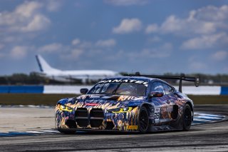 #38 BMW M4 GT3 of Samantha Tan and Neil Verhagen, ST Racing, GT World Challenge America, Pro-Am, SRO America, FANATEC GT World Challenge America Powered by AWS, Sebring International Raceway, Sebring, FL May 3 - 5 2024.
 | Fabian Lagunas / SRO