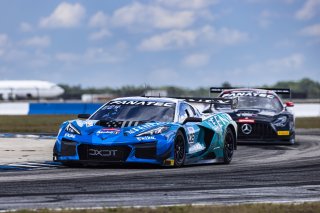 #08 Chevrolet Corvette Z06 GT3.R of Scott Smithson and Bryan Sellers, DXDT Racing, GT World Challenge America, Pro-Am, FANATEC GT World Challenge America Powered by AWS, SRO America, Sebring International Raceway, Sebring, FL May 3 - 5 2024.
 | Fabian Lagunas / SRO