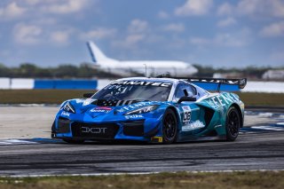 #08 Chevrolet Corvette Z06 GT3.R of Scott Smithson and Bryan Sellers, DXDT Racing, GT World Challenge America, Pro-Am, FANATEC GT World Challenge America Powered by AWS, SRO America, Sebring International Raceway, Sebring, FL May 3 - 5 2024.
 | Fabian Lagunas / SRO