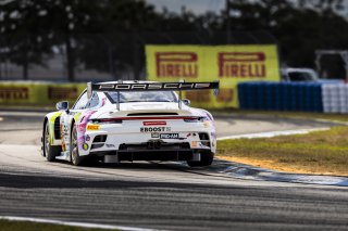 #32 Porsche 911 GT3-R of Kyle Washington and Tom Sargent, GMG Racing, GT World Challenge America, Pro-Am, FANATEC GT World Challenge America Powered by AWS, Sebring International Raceway, Sebring, FL May 3 - 5 2024.
 | Fabian Lagunas / SRO