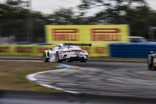 #32 Porsche 911 GT3-R of Kyle Washington and Tom Sargent, GMG Racing, GT World Challenge America, Pro-Am, FANATEC GT World Challenge America Powered by AWS, Sebring International Raceway, Sebring, FL May 3 - 5 2024.
 | Fabian Lagunas / SRO