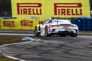 #32 Porsche 911 GT3-R of Kyle Washington and Tom Sargent, GMG Racing, GT World Challenge America, Pro-Am, FANATEC GT World Challenge America Powered by AWS, Sebring International Raceway, Sebring, FL May 3 - 5 2024.
 | Fabian Lagunas / SRO