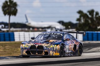 #38 BMW M4 GT3 of Samantha Tan and Neil Verhagen, ST Racing, GT World Challenge America, Pro-Am, SRO America, FANATEC GT World Challenge America Powered by AWS, Sebring International Raceway, Sebring, FL May 3 - 5 2024.
 | Fabian Lagunas / SRO