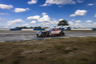 #91 Mercedes-AMG GT3 of Jeff Burton and Philip Ellis, Regulator Racing, GT World Challenge America, Pro-Am, SRO America, FANATEC GT World Challenge America Powered by AWS, Sebring International Raceway, Sebring, FL May 3 - 5 2024.
 | Fabian Lagunas / SRO