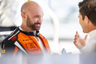 #8 Aston Martin Vantage AMR GT3 2024 of Elias Sabo and Andy Lee, Flying Lizard Motorsports, GT World Challenge America, Pro-Am, FANATEC GT World Challenge America Powered by AWS, SRO America, Sebring International Raceway, Sebring, FL May 3 - 5 2024.
 | Fabian Lagunas / SRO