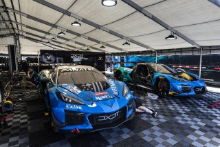Paddock at FANATEC GT World Challenge America #08 Chevrolet Corvette Z06 GT3.R of Scott Smithson and Bryan Sellers, DXDT Racing, GT World Challenge America, Pro-Am, FANATEC GT World Challenge America Powered by AWS, SRO America, Sebring International Race | Fabian Lagunas / SRO