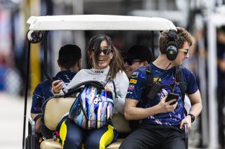 Paddock at FANATEC GT World Challenge America #38 BMW M4 GT3 of Samantha Tan and Neil Verhagen, ST Racing, GT World Challenge America, Pro-Am, SRO America, FANATEC GT World Challenge America Powered by AWS, Sebring International Raceway, Sebring, FL May 3 | Fabian Lagunas / SRO
