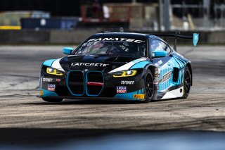 #29 BMW M4 GT3 of Justin Rothberg and Robby Foley, Turner Motorsport, GT World Challenge America, Pro-Am, FANATEC GT World Challenge America Powered by AWS, Sebring International Raceway, Sebring, FL May 3 - 5 2024.
 | Fabian Lagunas / SRO