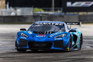 #08 Chevrolet Corvette Z06 GT3.R of Scott Smithson and Bryan Sellers, DXDT Racing, GT World Challenge America, Pro-Am, FANATEC GT World Challenge America Powered by AWS, SRO America, Sebring International Raceway, Sebring, FL May 3 - 5 2024.
 | Fabian Lagunas / SRO
