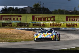 #32 Porsche 911 GT3-R of Kyle Washington and Tom Sargent, GMG Racing, GT World Challenge America, Pro-Am, FANATEC GT World Challenge America Powered by AWS, Sebring International Raceway, Sebring, FL May 3 - 5 2024.
 | Fabian Lagunas / SRO