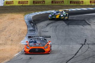 #04 Mercedes-AMG GT3 of George Kurtz and Colin Braun, Crowdstrike by Riley Motorsports, GT World Challenge America, Pro-Am, FANATEC GT World Challenge America Powered by AWS, SRO America, Sebring International Raceway, Sebring, FL May 3 - 5 2024.
 | Fabian Lagunas / SRO