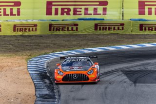 #04 Mercedes-AMG GT3 of George Kurtz and Colin Braun, Crowdstrike by Riley Motorsports, GT World Challenge America, Pro-Am, FANATEC GT World Challenge America Powered by AWS, SRO America, Sebring International Raceway, Sebring, FL May 3 - 5 2024.
 | Fabian Lagunas / SRO