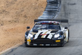 #2 Aston Martin Vantage AMR GT3 2024 of Jason Bell and Henrique Chaves, Flying Lizard Motorsports, GT World Challenge America, Pro-Am, FANATEC GT World Challenge America Powered by AWS, SRO America, Sebring International Raceway, Sebring, FL May 3 - 5 202 | Fabian Lagunas / SRO