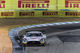 #50 Mercedes-AMG GT3 of Ross Chouest and Aaron Povoledo, Chouest Povoledo Racing, GT World Challenge America, Pro-Am, FANATEC GT World Challenge America Powered by AWS, Sebring International Raceway, Sebring, FL May 3 - 5 2024.
 | Fabian Lagunas / SRO